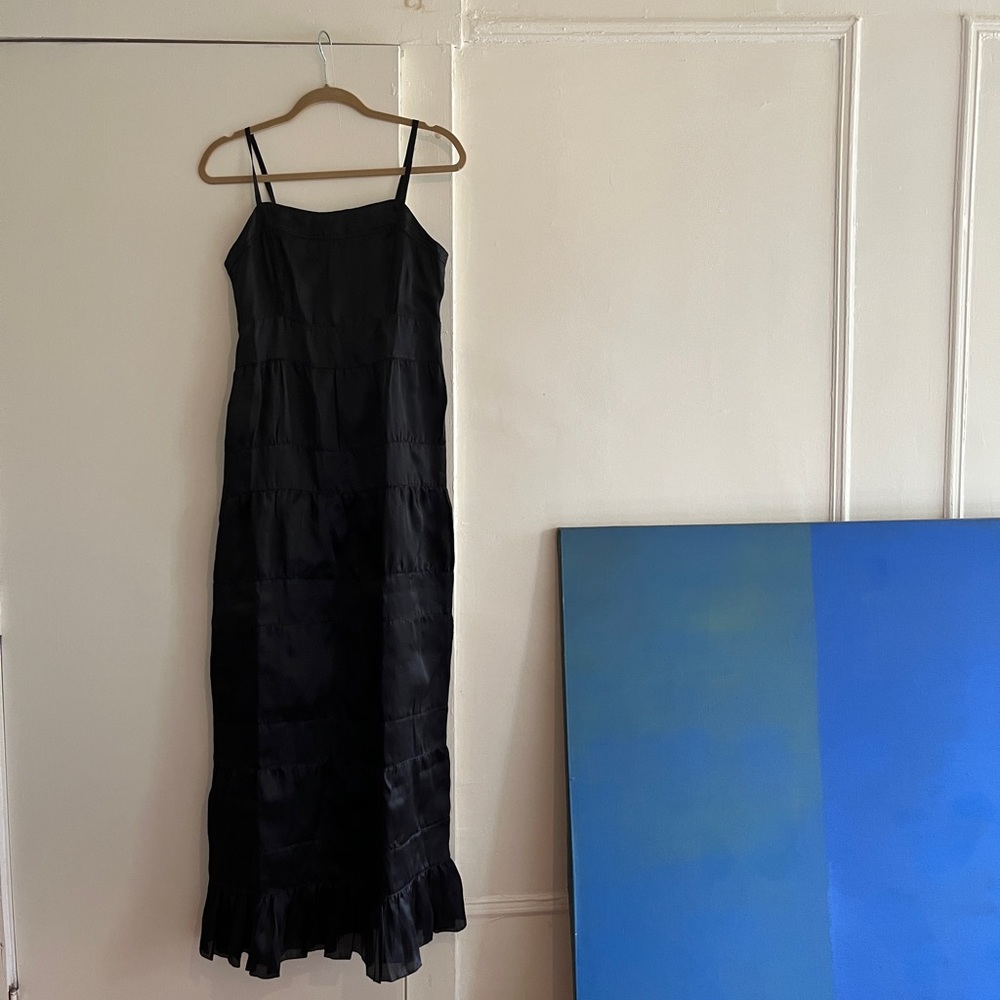SIR black evening gown